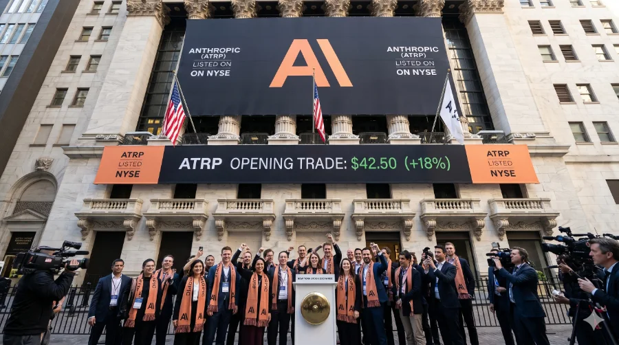 IPO Anthropic : 2 000 milliards en Bourse, 17 % d'usage en PME