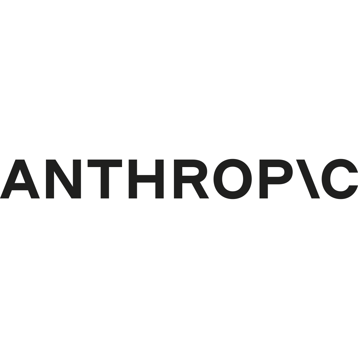 Logo officiel d'Anthropic, l'entreprise à l'origine de Claude et du R&D Automation Index.