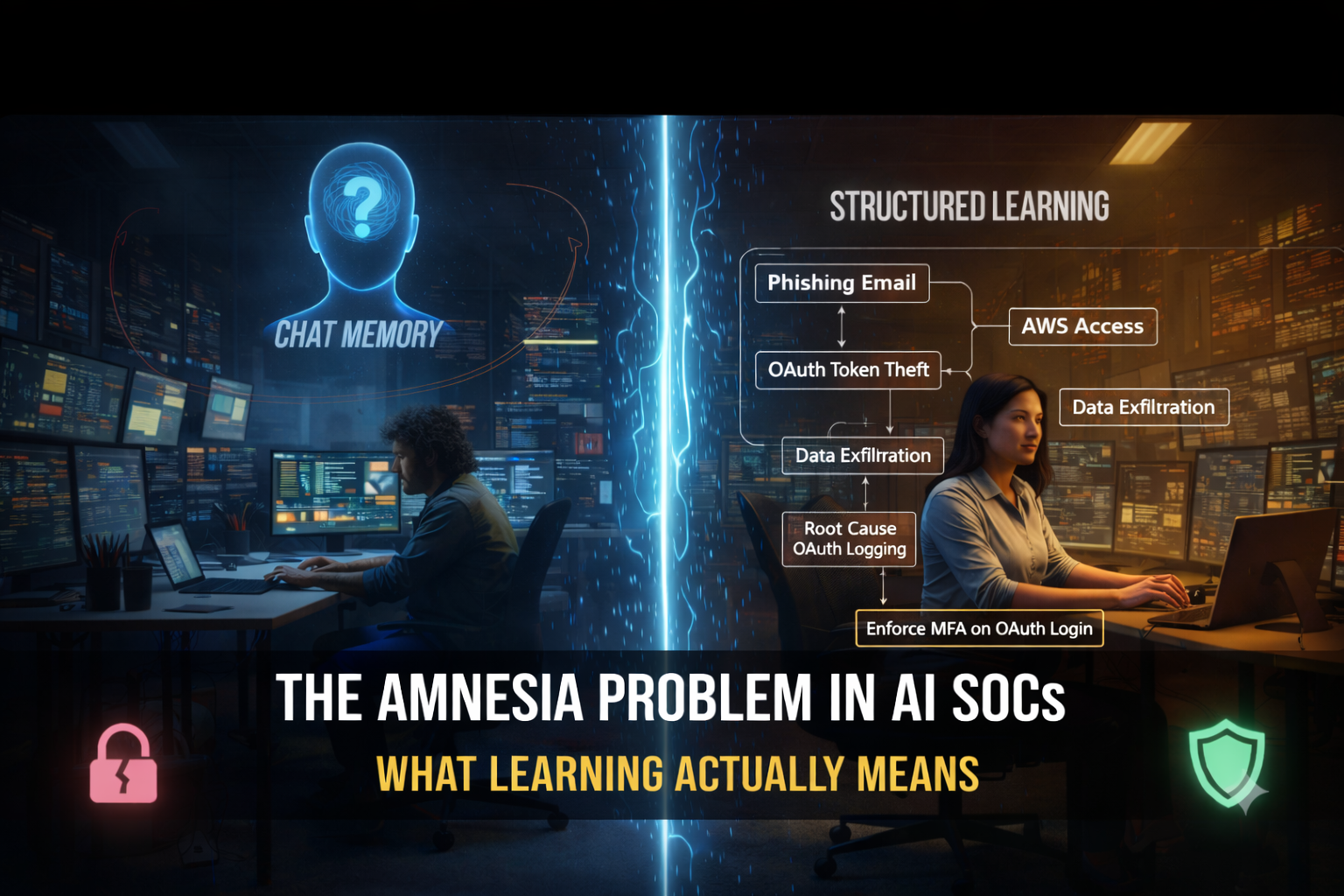 The Amnesia Problem in AI SOCs: What Learning Actually Means.
