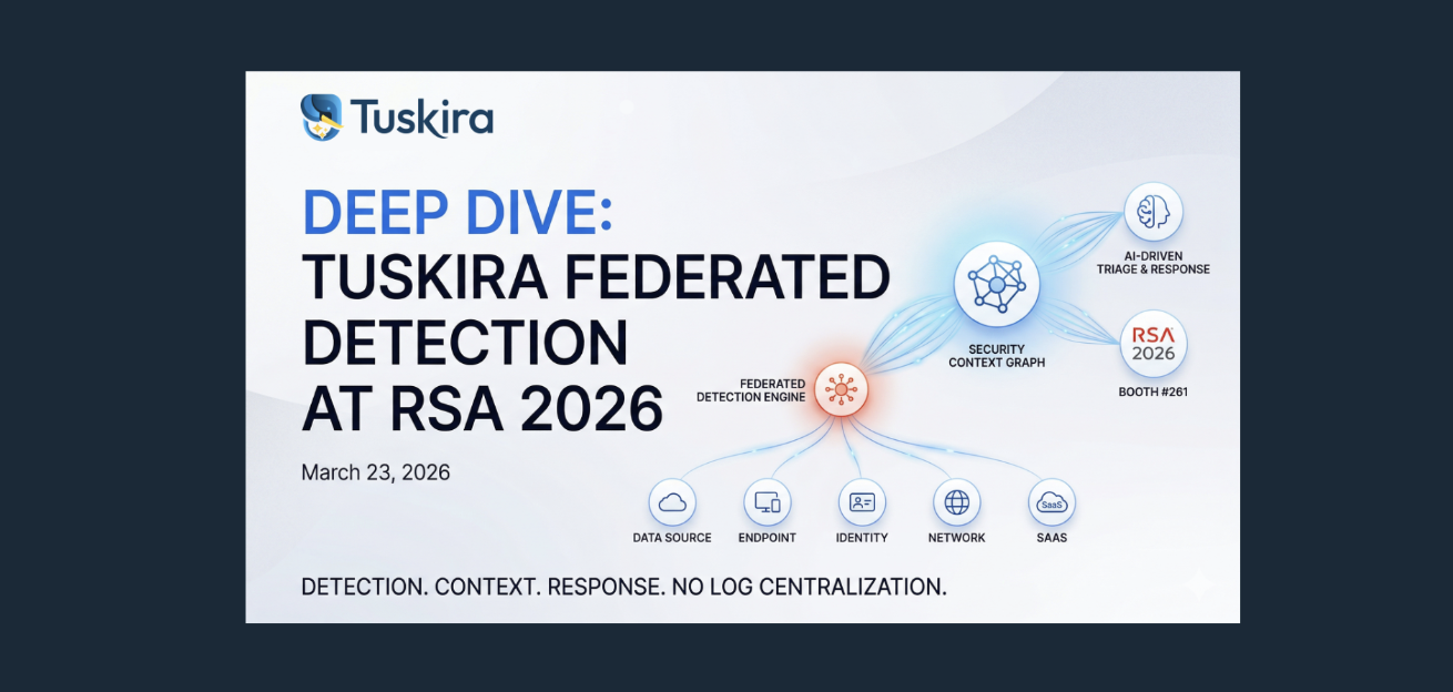Tuskira Federated Detection