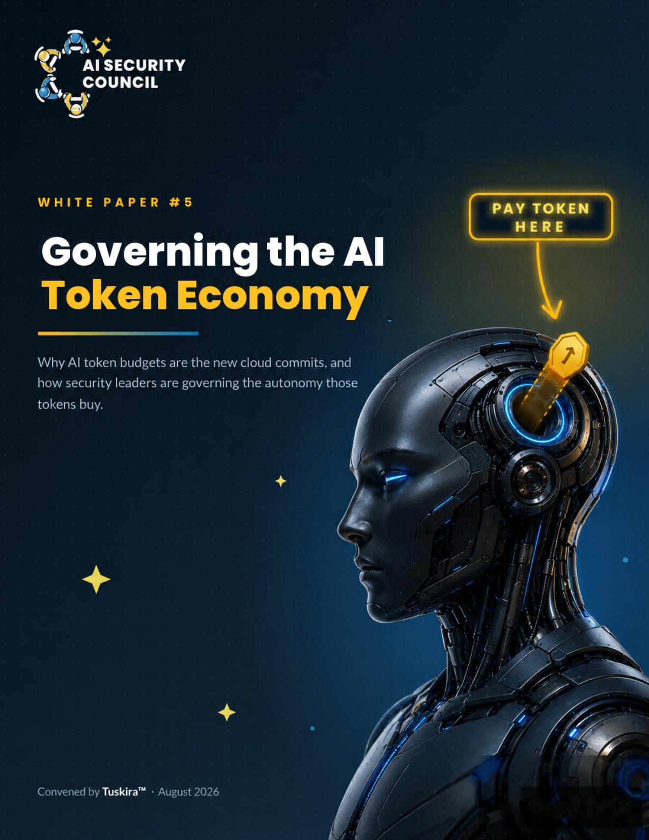 Governing the AI Token Economy | AI Security Council White Paper #5 cover
