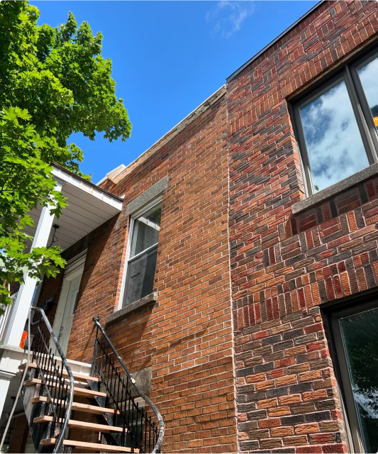 Services de rénovation de façade et maçonnerie à Montréal, Rive-Sud et Rive-Nord