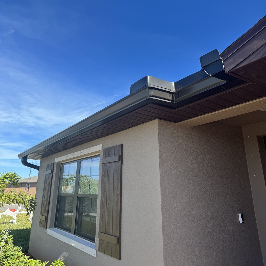 Aluminum Gutters in Palm Bay, FL