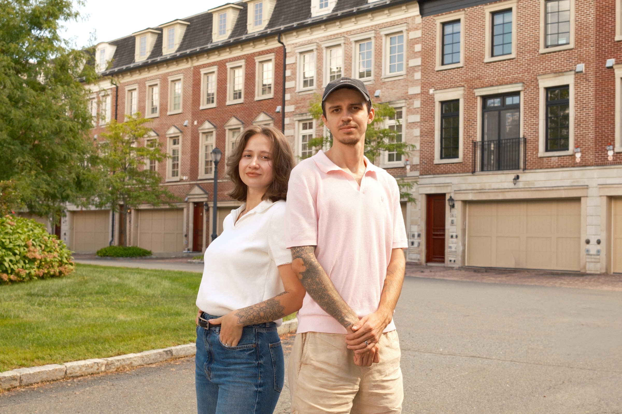 Max and Elizabeth, Mural Photo