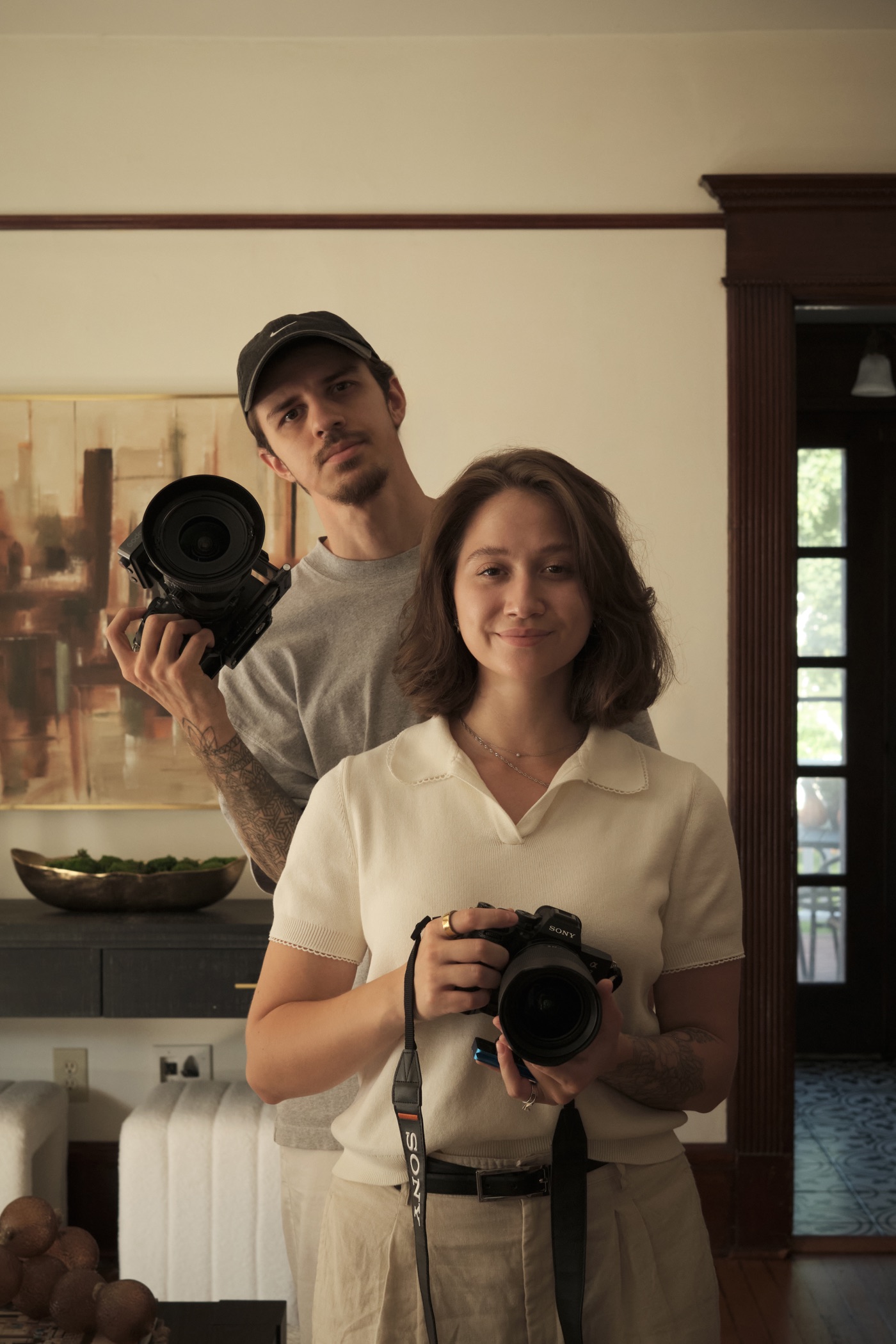 Elizabeth and Max, Mural Photo