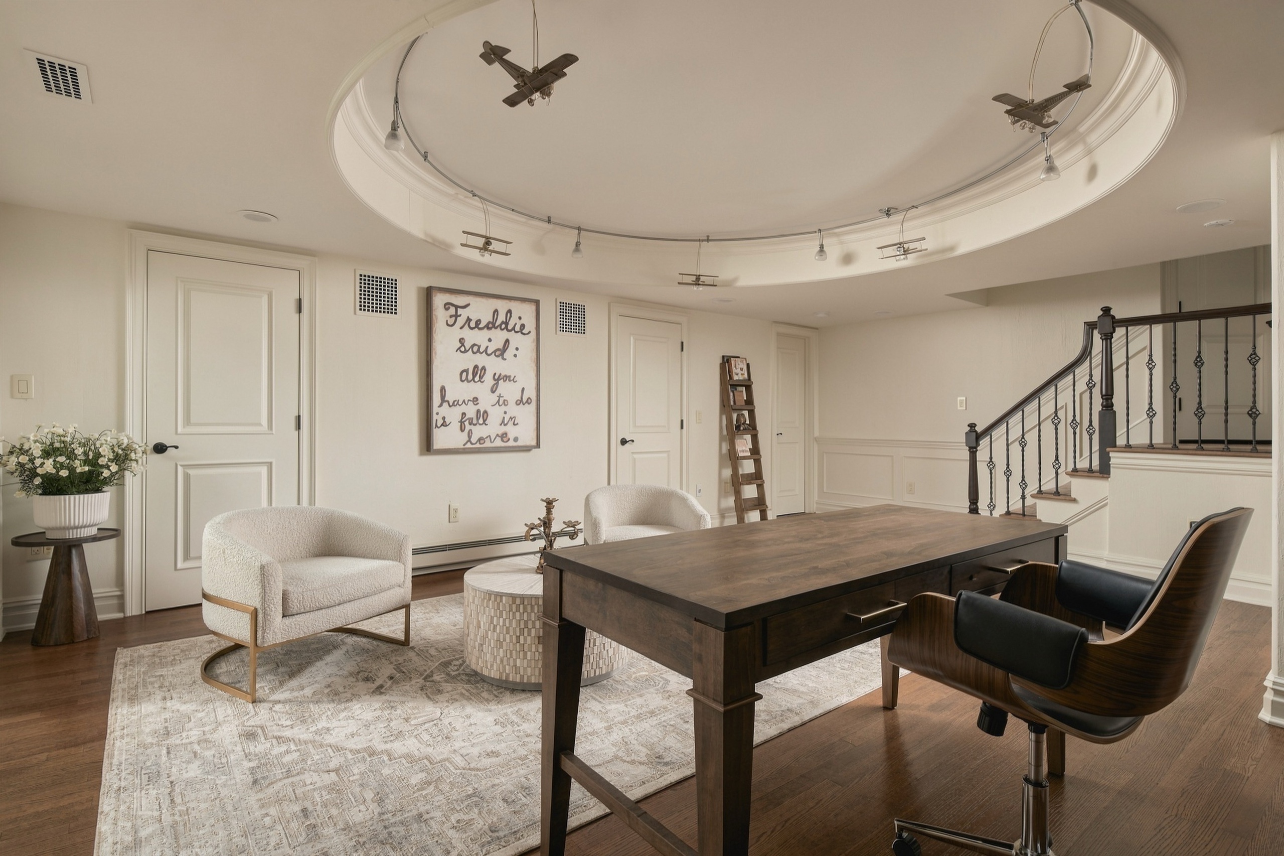 Florham Park Residence · study