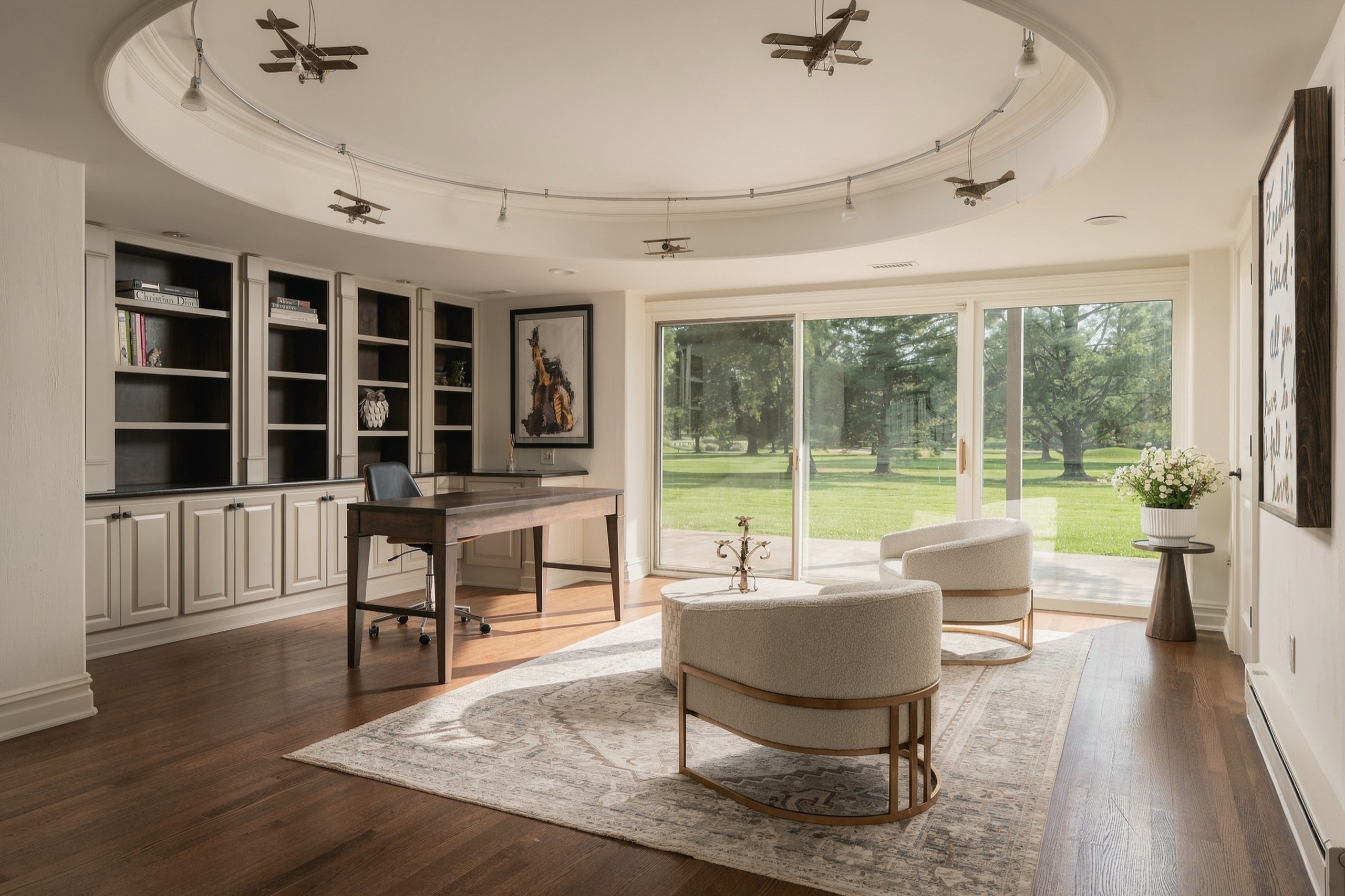Florham Park Residence · study
