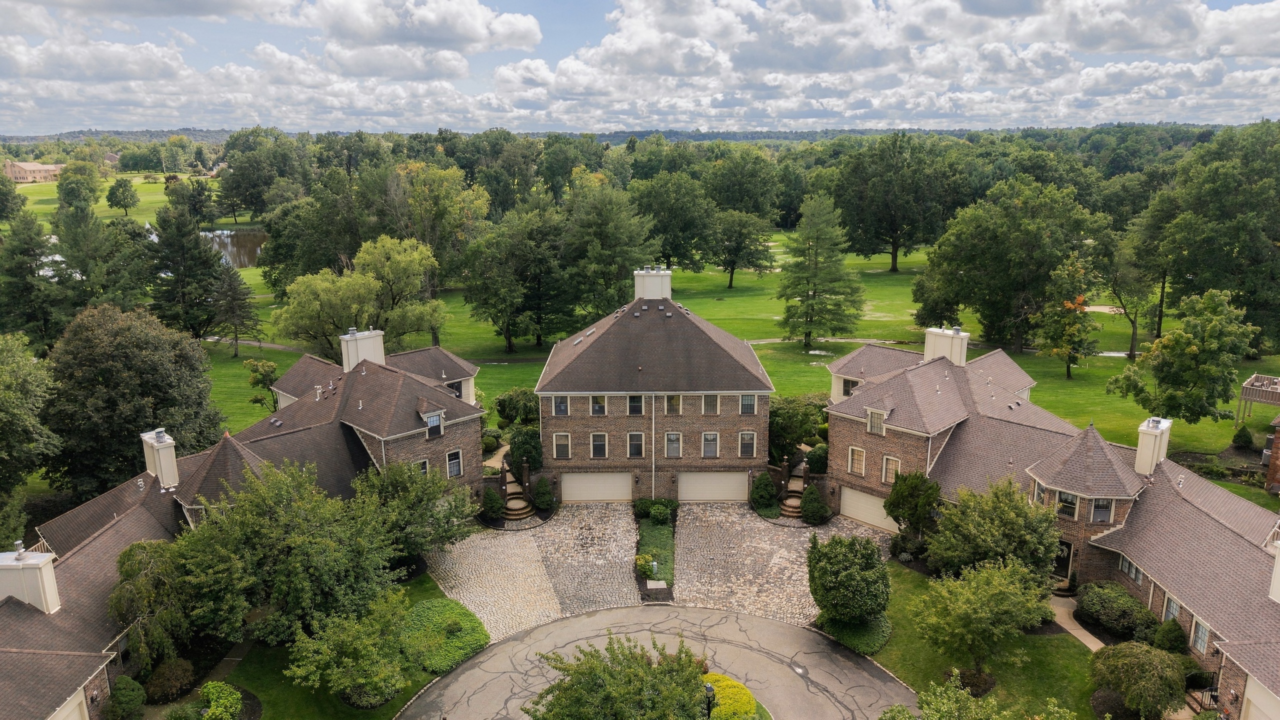 Florham Park Residence · aerial, front