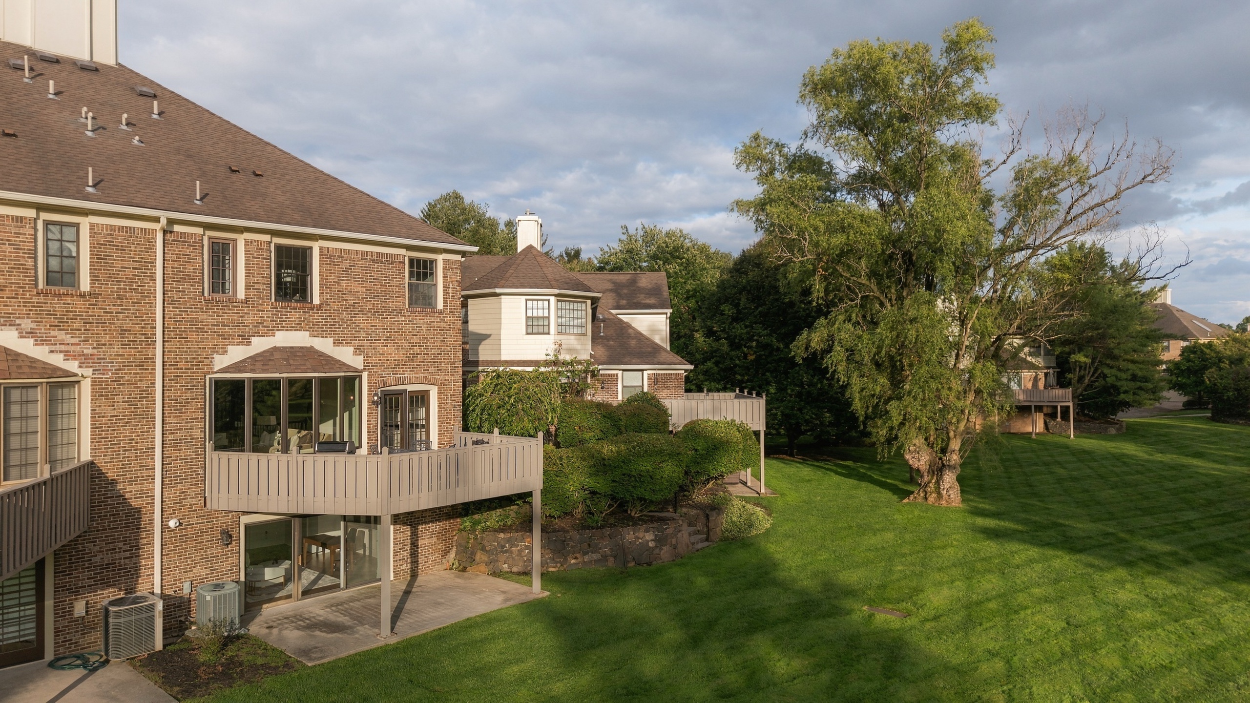 Florham Park Residence · aerial, rear