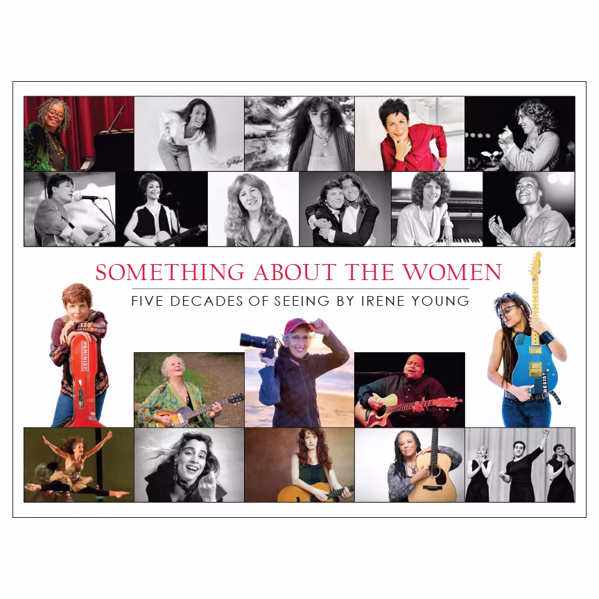 Large book photos of lesbian musicians