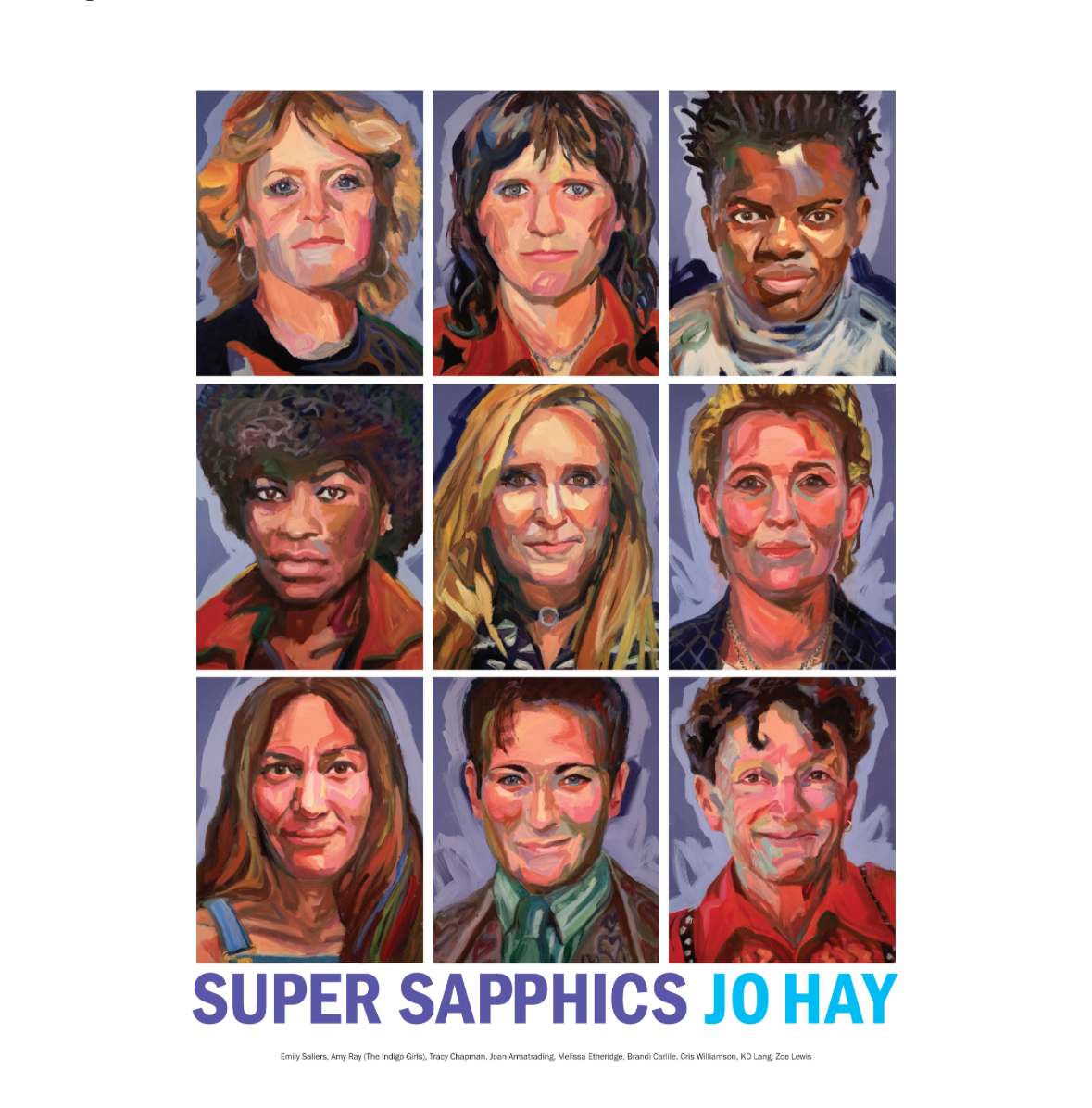 poster 9 images of lesbian singer songwriters