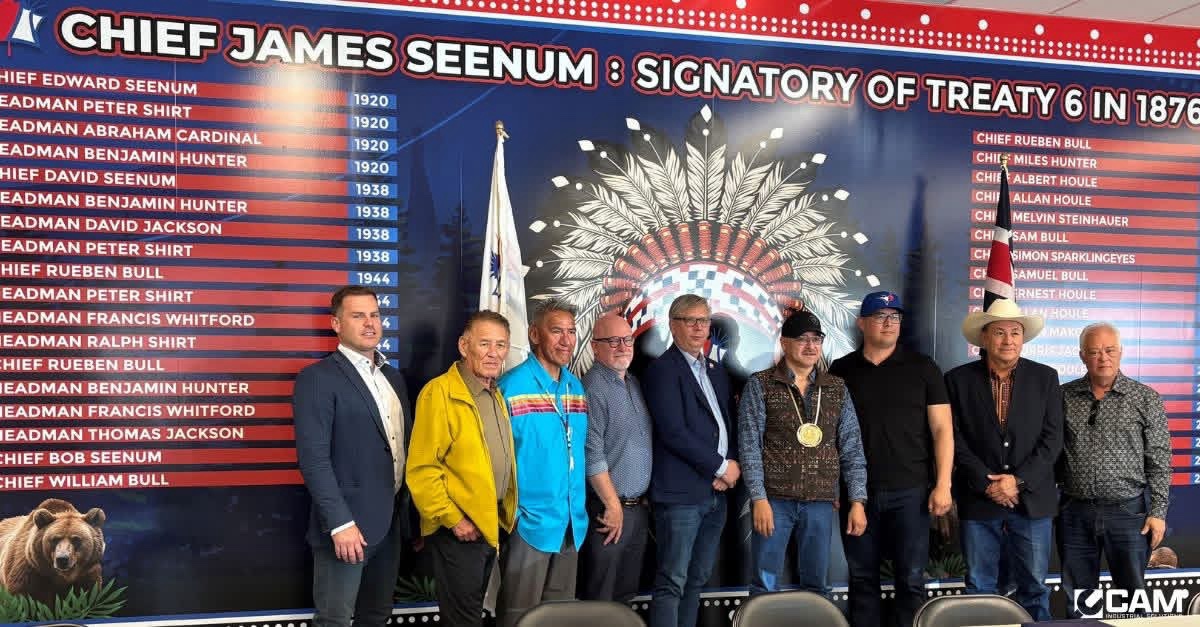Signing of the Employment Agreement with Whitefish Lake First Nation #128 and the Building Trades of Alberta