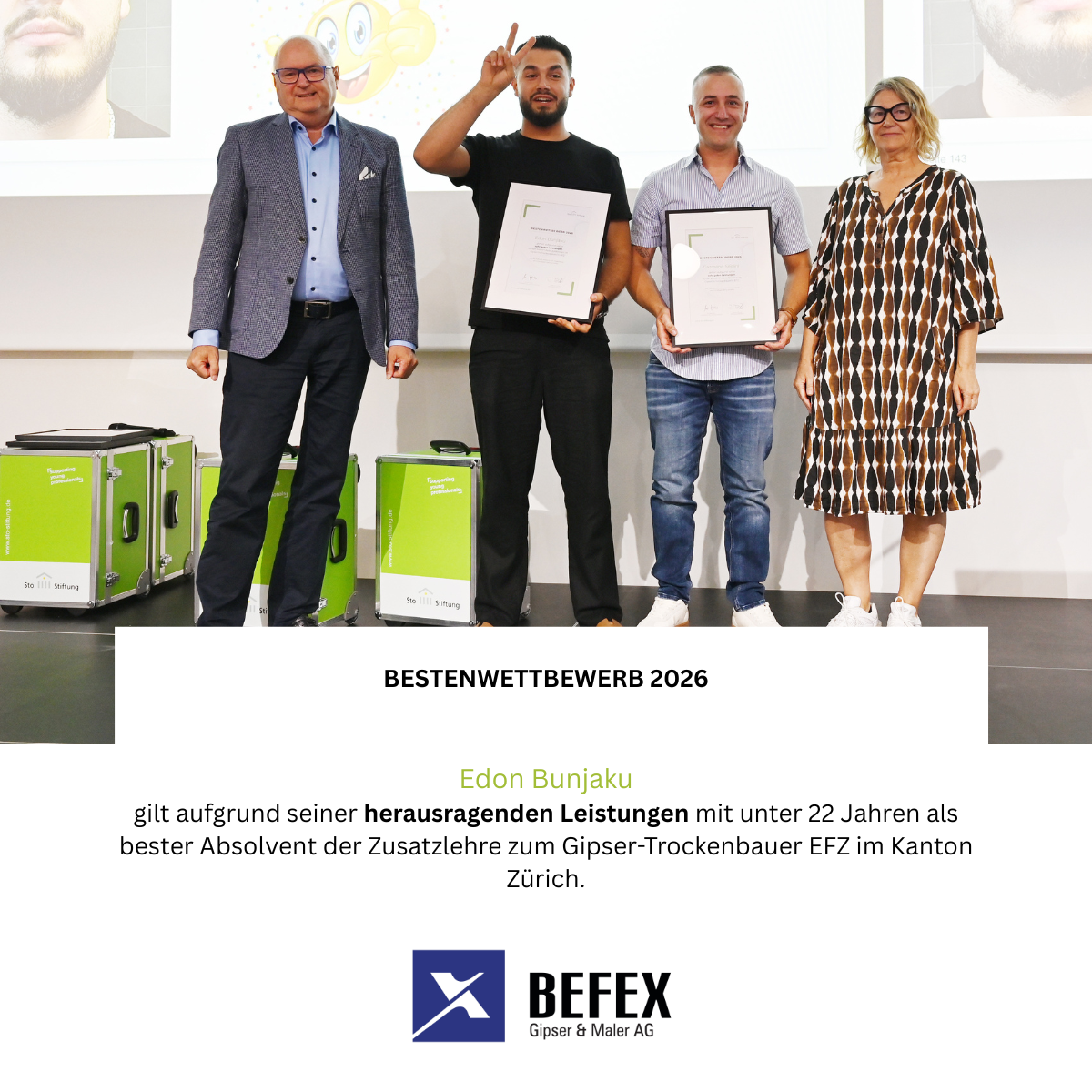 BESTENWETTBEWERB 2026 - Wir sind stolz auf unseren Nachwuchs!
