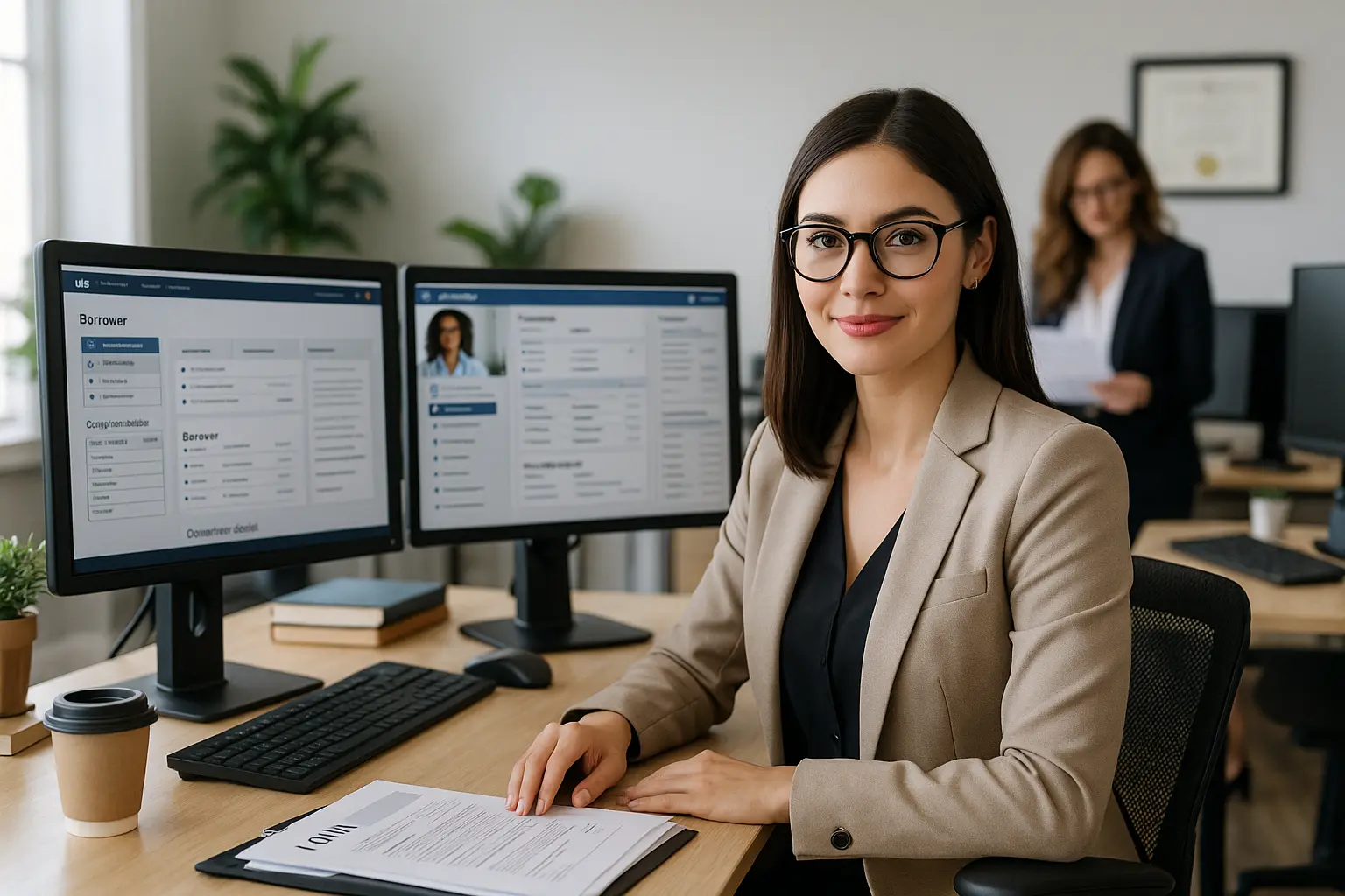 Mortgage Virtual Assistant managing loan files and documentation