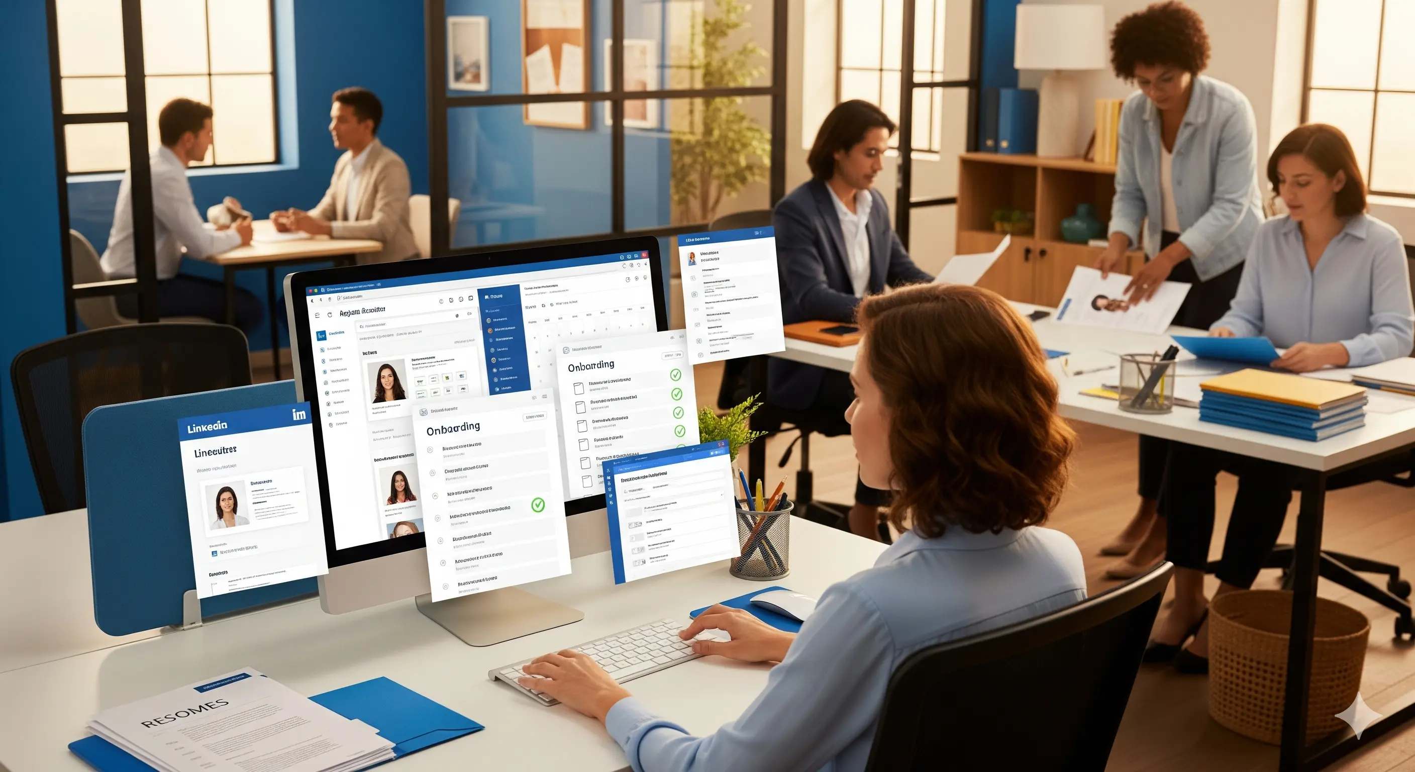 HR Virtual Assistant managing recruiting and onboarding