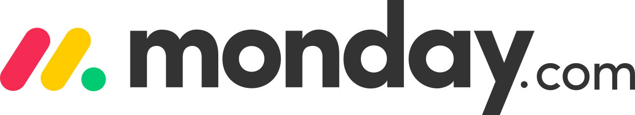 Monday.com work management platform logo for project tracking and team coordination