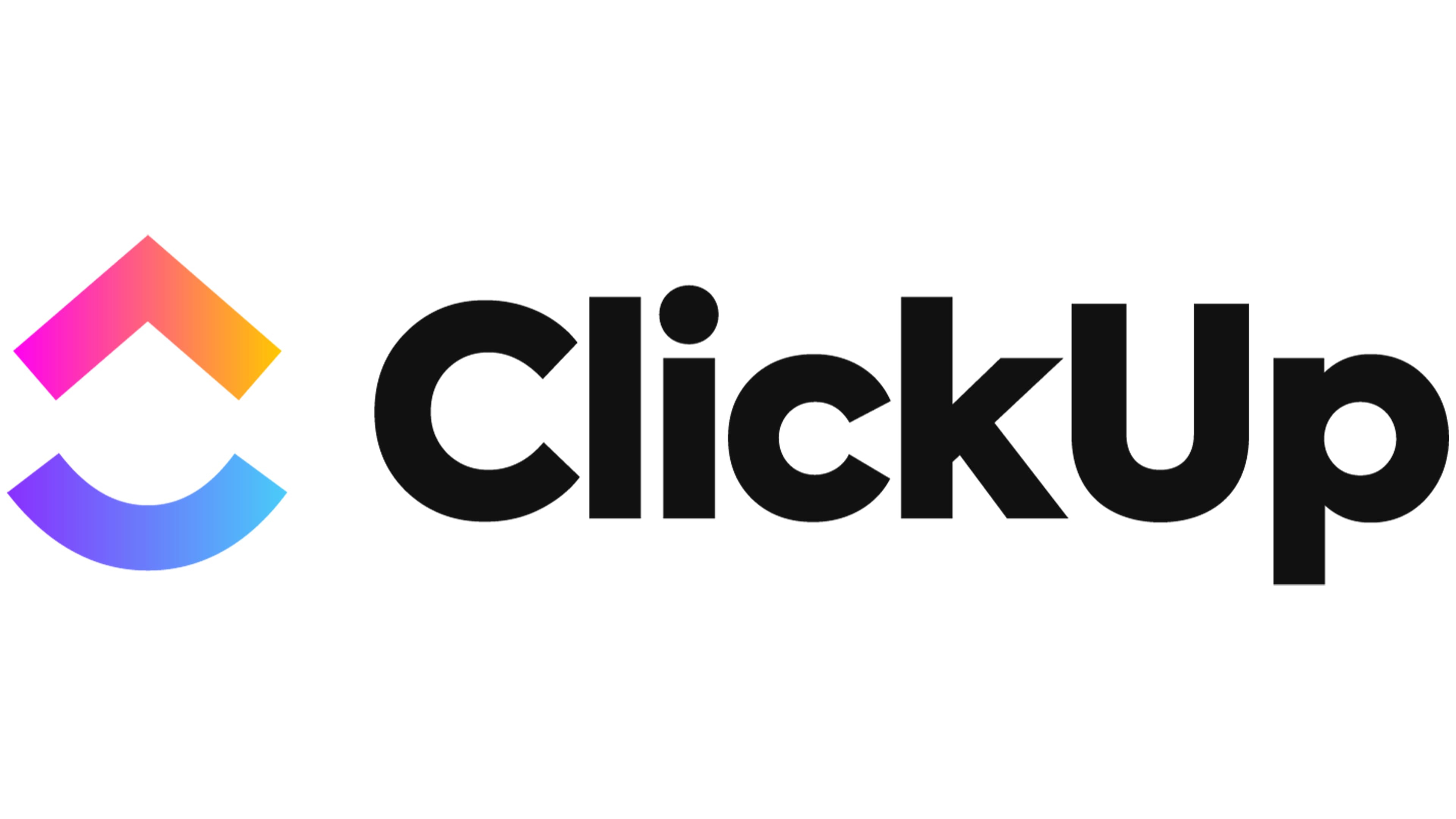 ClickUp productivity platform logo for task management and project organization