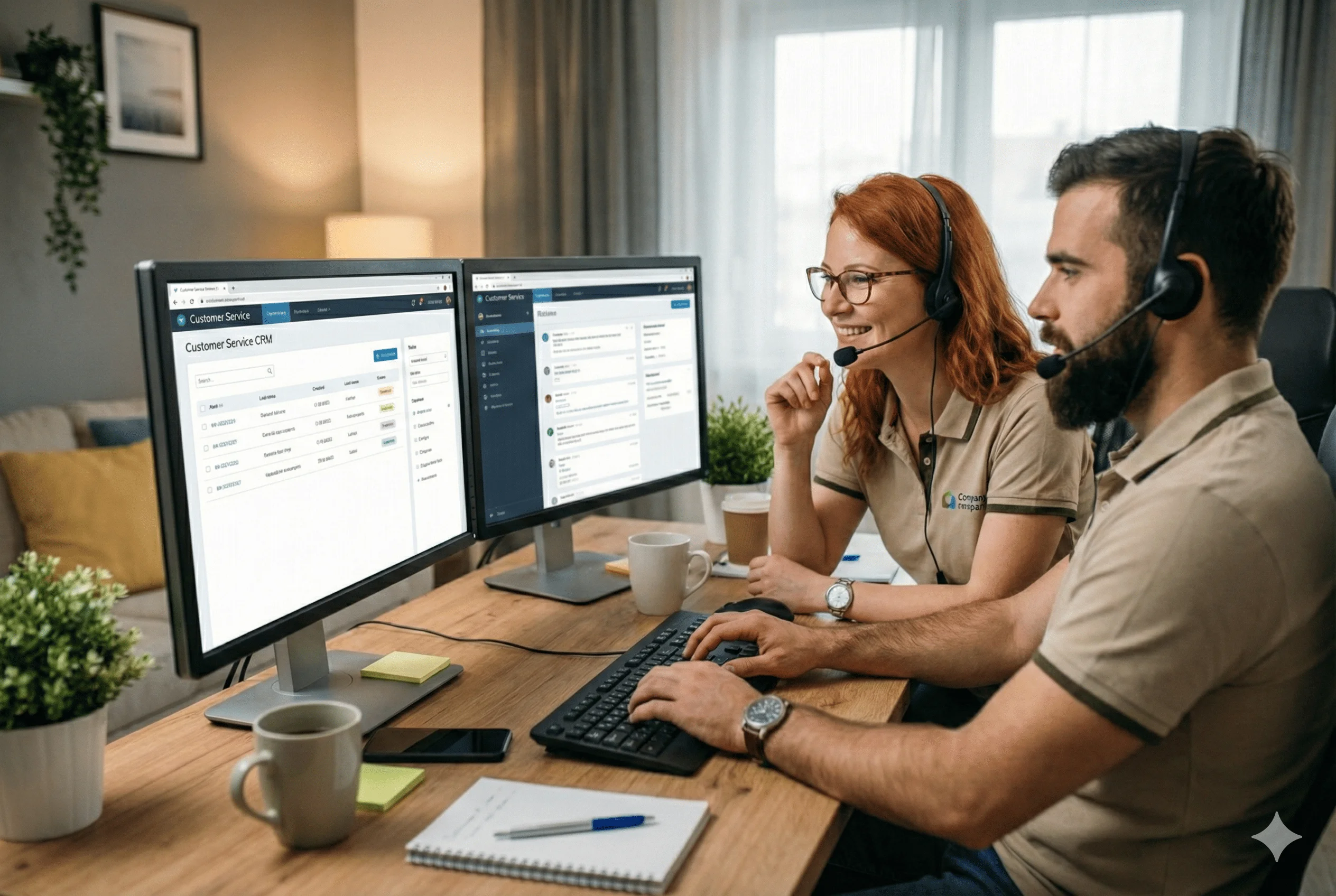 Insurance Customer Service Representative handling client interactions