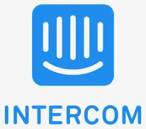 Intercom logo for customer messaging and ticketing