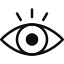 Icon für keine Sichtbarkeit