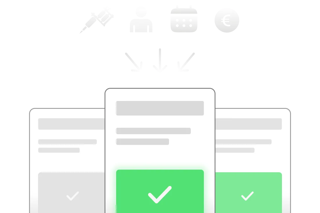 Illustration zur Darstellung einer automatisierten Vorqualifizierung der Leads