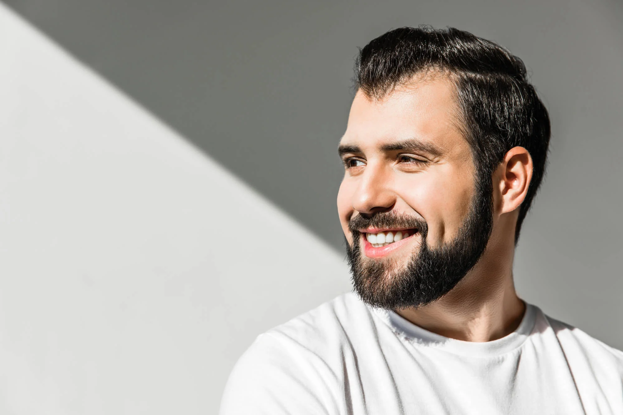 man smiling after Cosmetic Dentistry in Montgomery AL