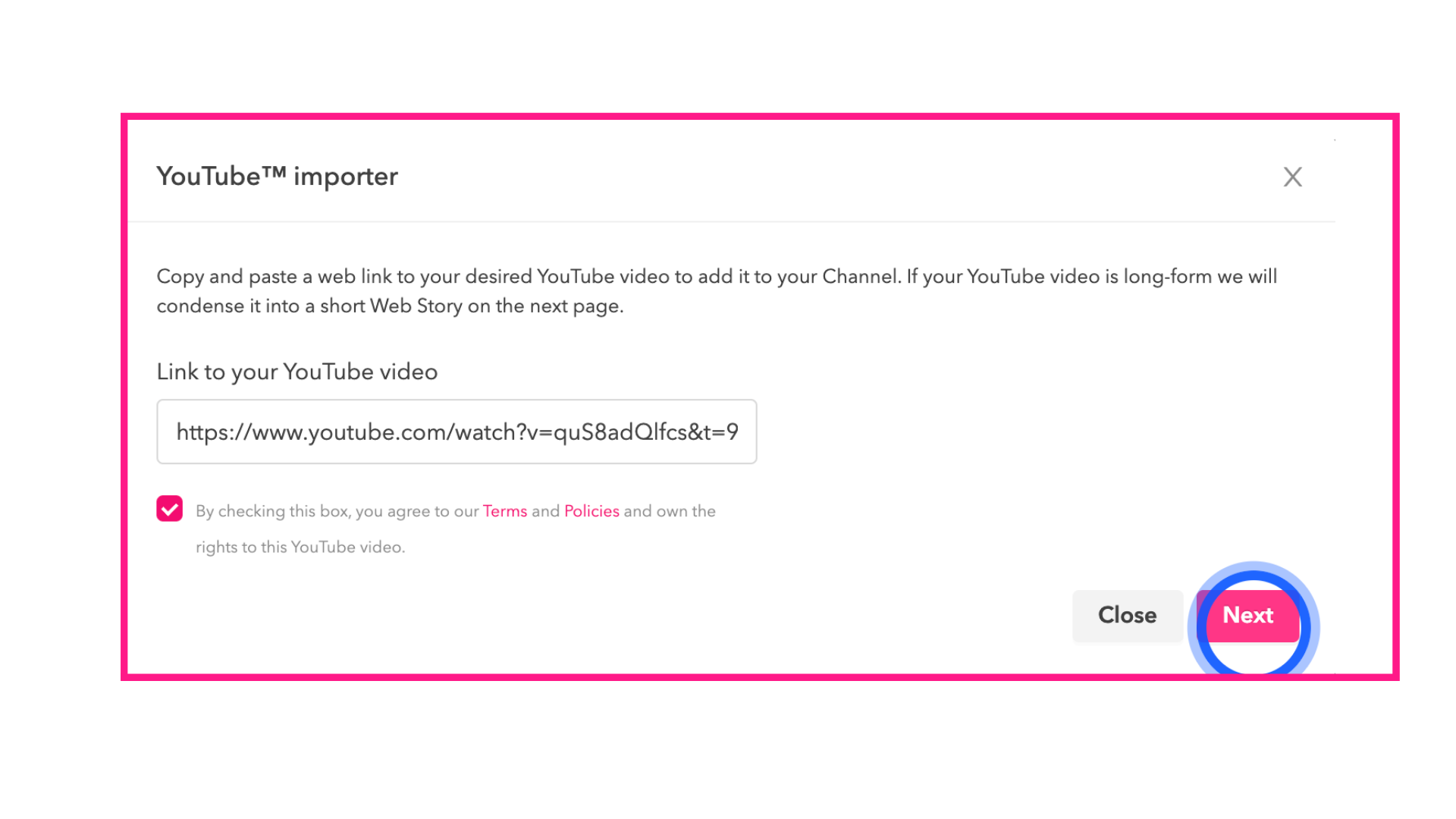 YouTube Importer