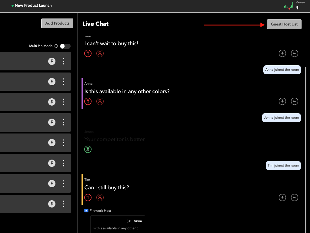 Host Tablet Dashboard11