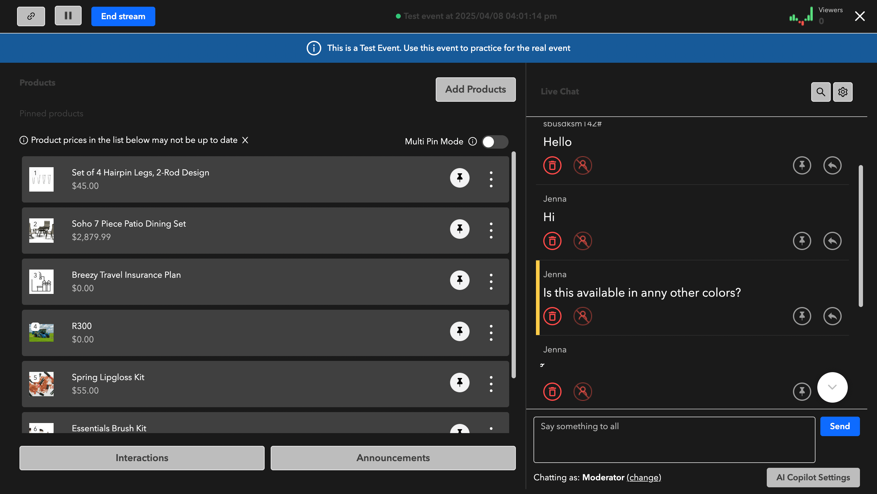 Host Tablet Dashboard10