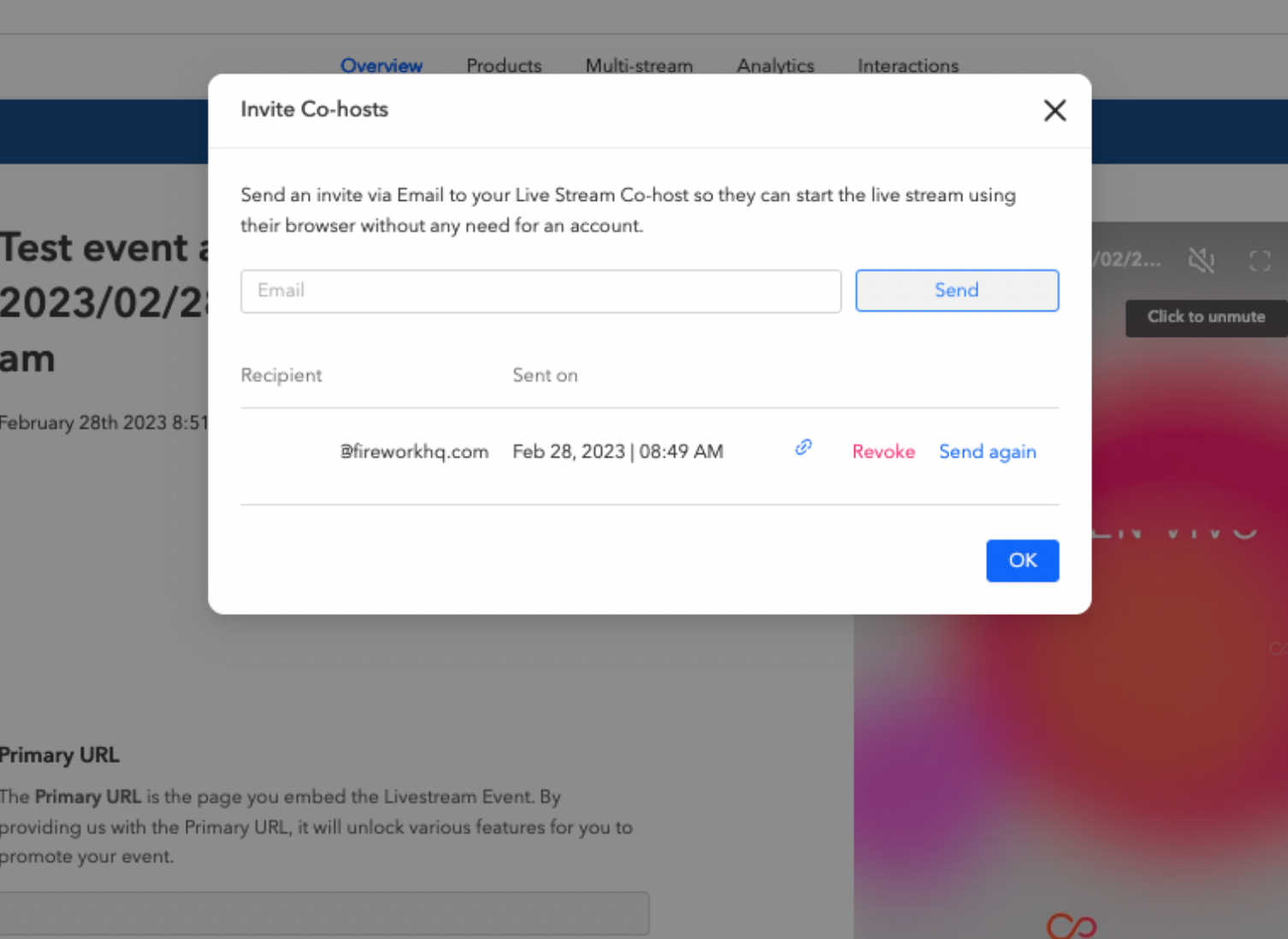 Go Live with Multiple Hosts1