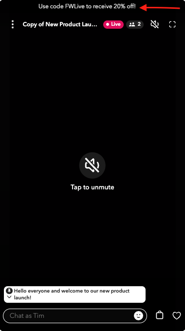 Livestream Assistant mode3