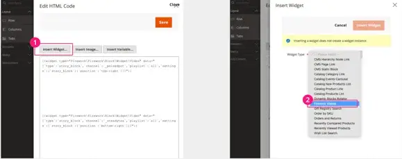 Widget in Adobe Commerce Cloud2