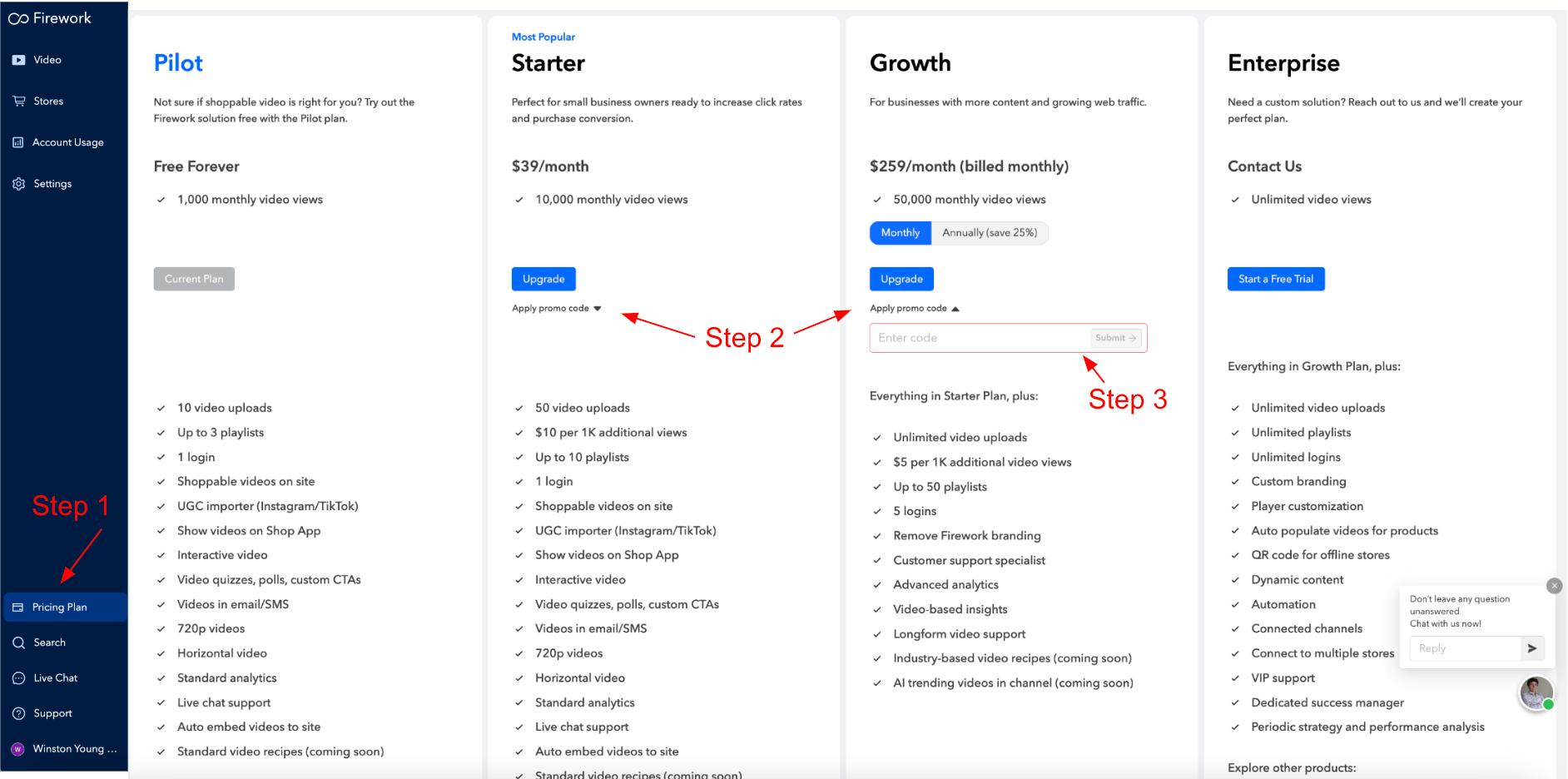 How to Apply Promo Code?