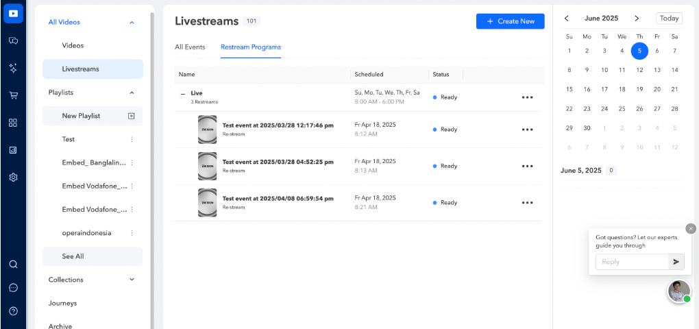 Smart restream scheduler6