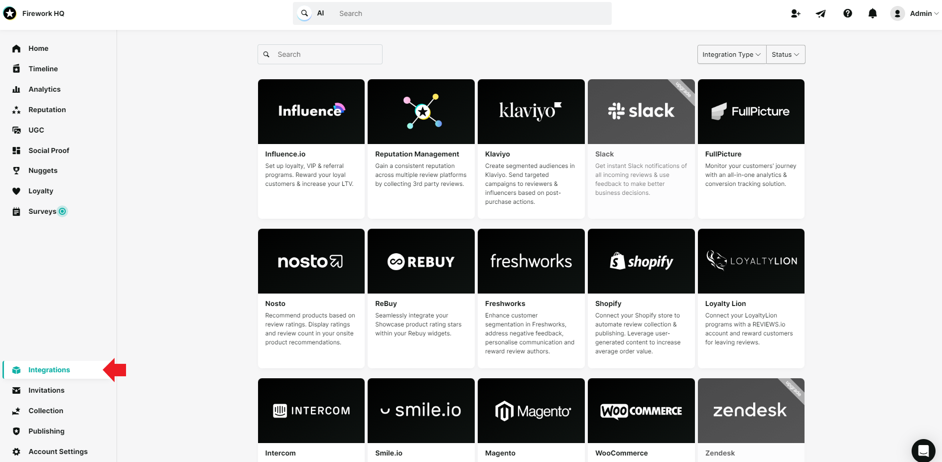 Reviews.io Firework Integration