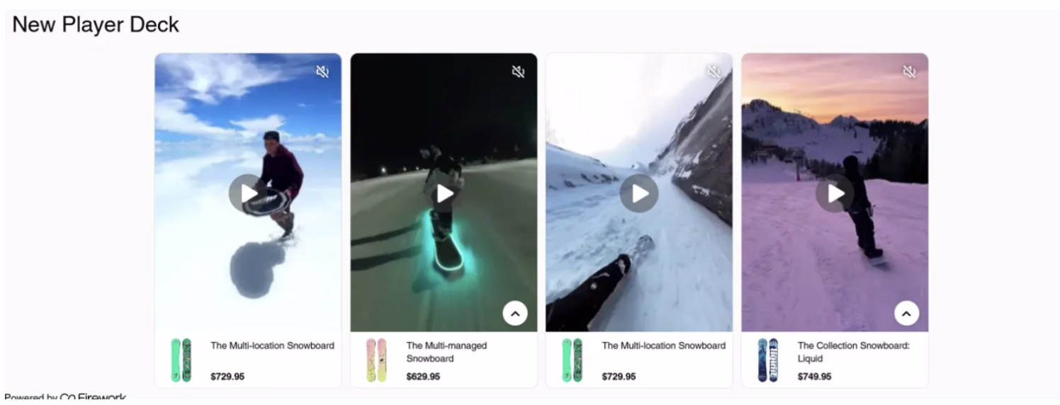 player deck