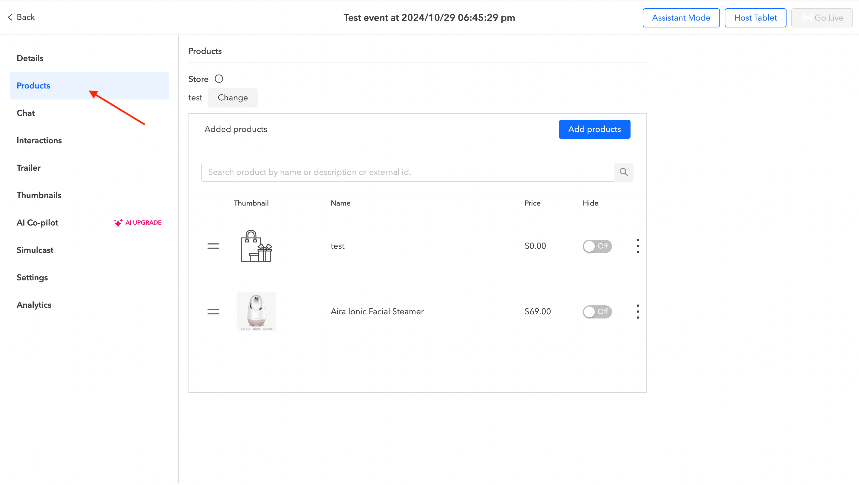 Product Drop