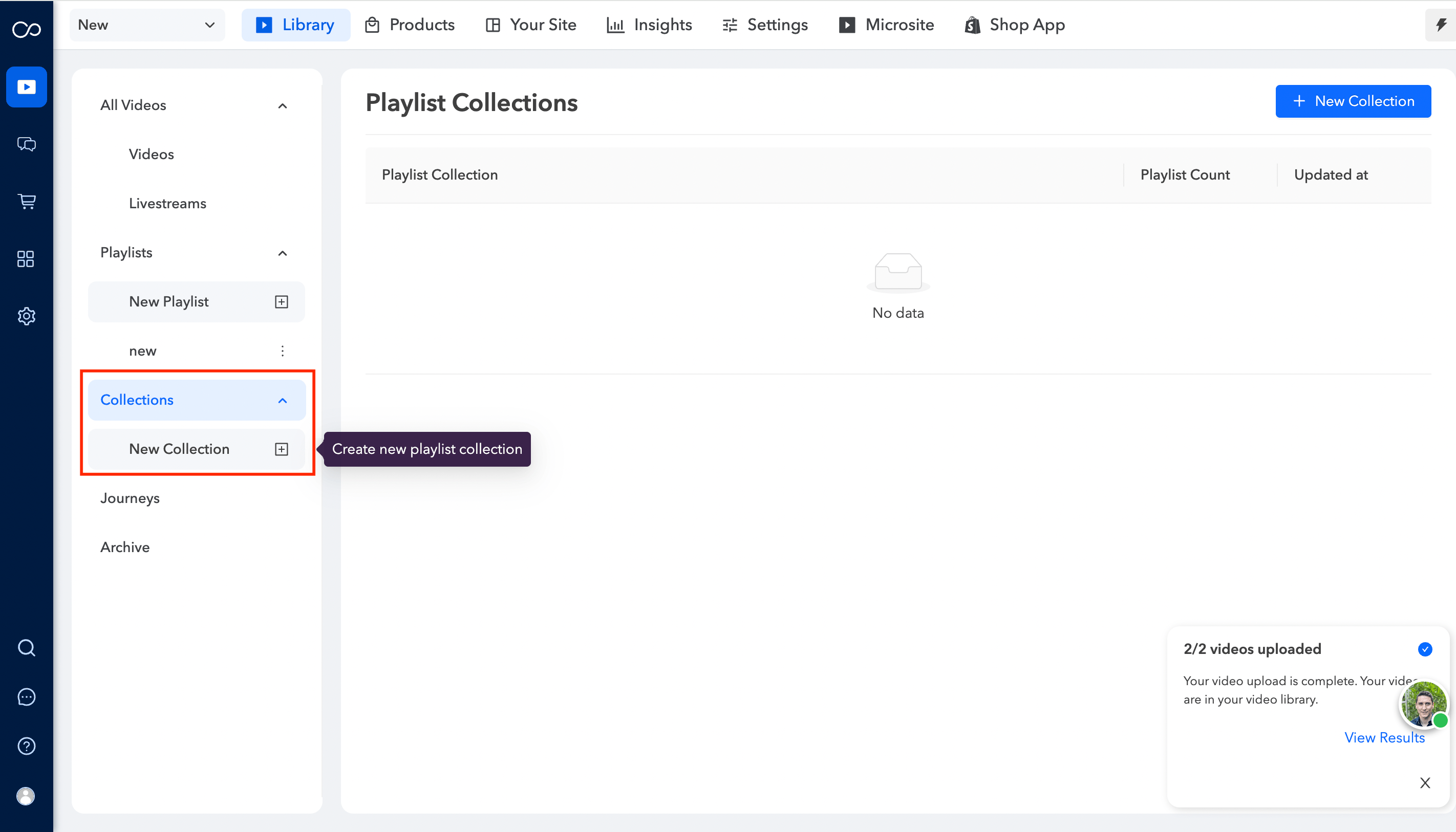 playlist collection