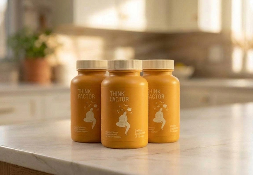 3 bottles of Think Factor
