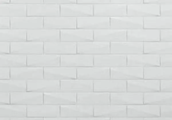 durable, scratch-resistant wall swatch with a timeless brick finish.