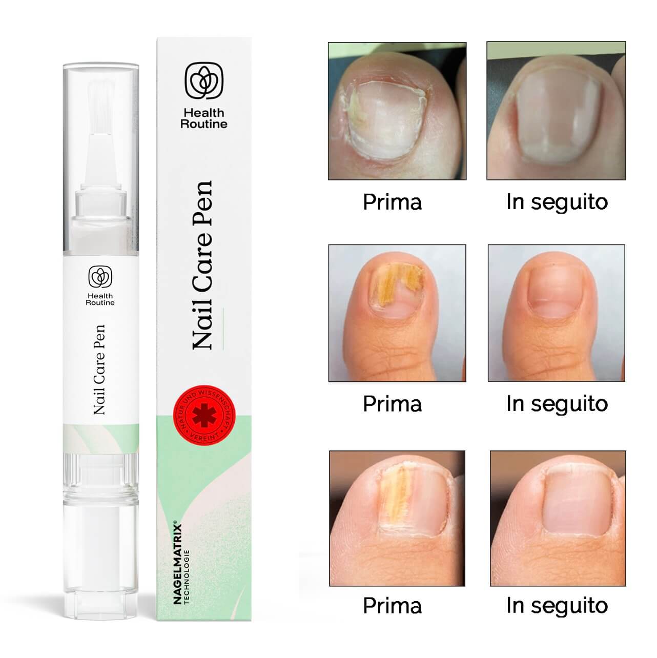 Results before and after regular use