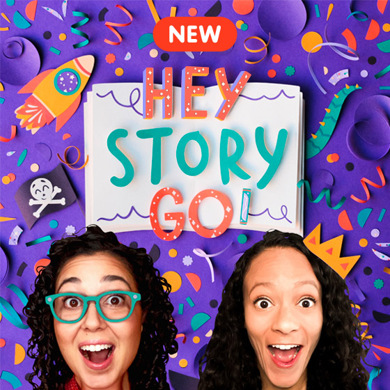 Hey Story Go Cover Art
