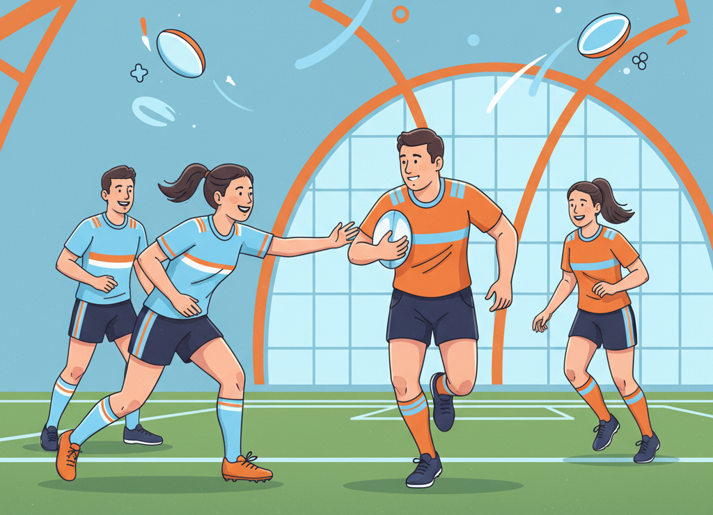 Indoor Touch Rugby Begins!