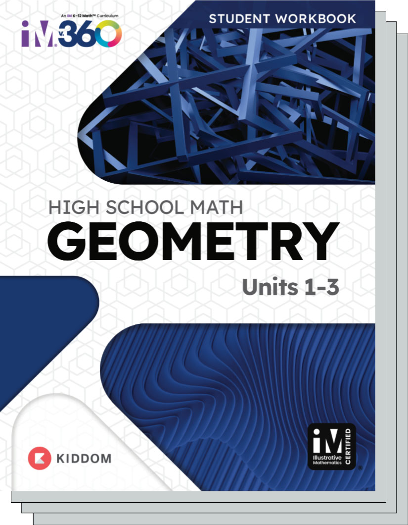 Kiddom IMv360 Geometry Math Book Cover