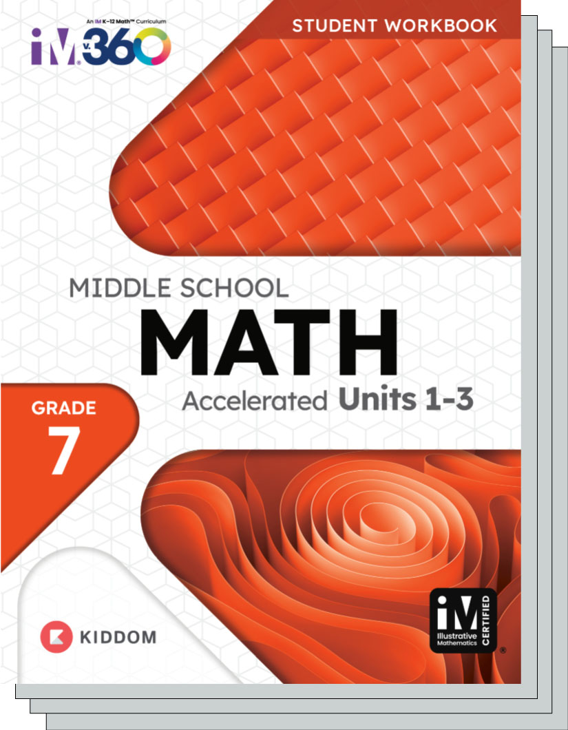 Kiddom IMv360 Grade 7 Accelerated Math Book Cover