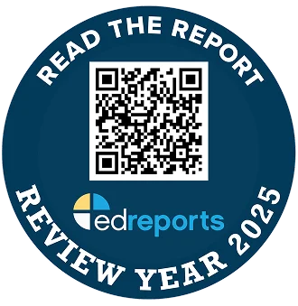 Ed Reports Review Year 2025 Badge