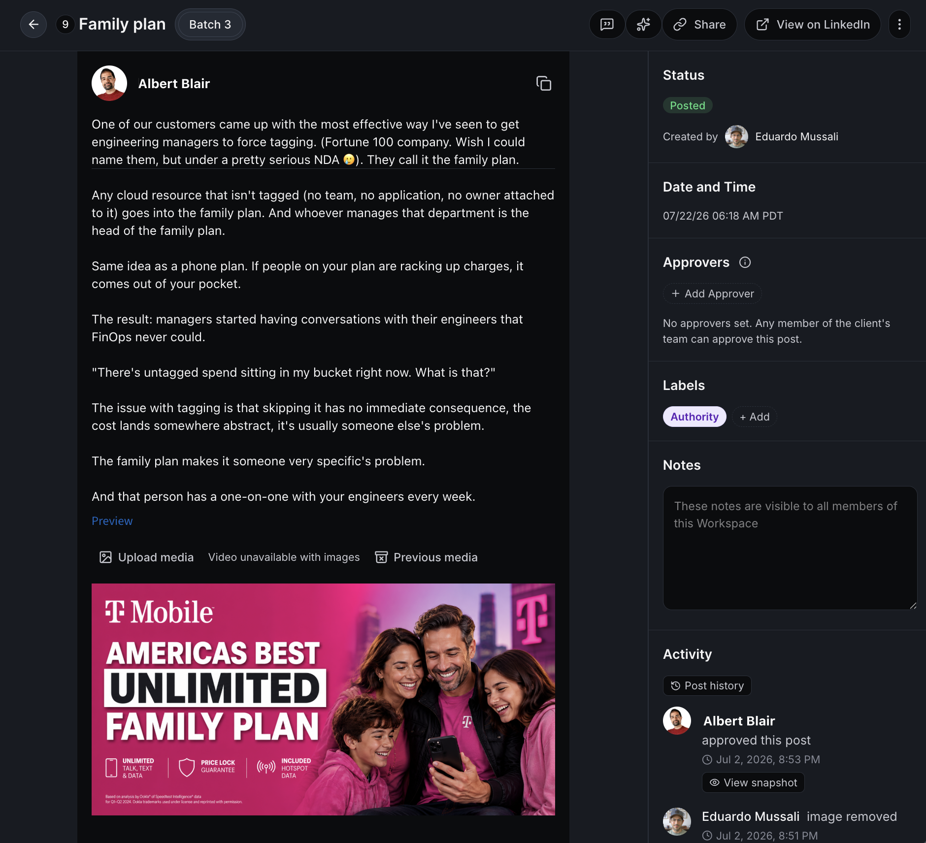 Rethoric in dark mode