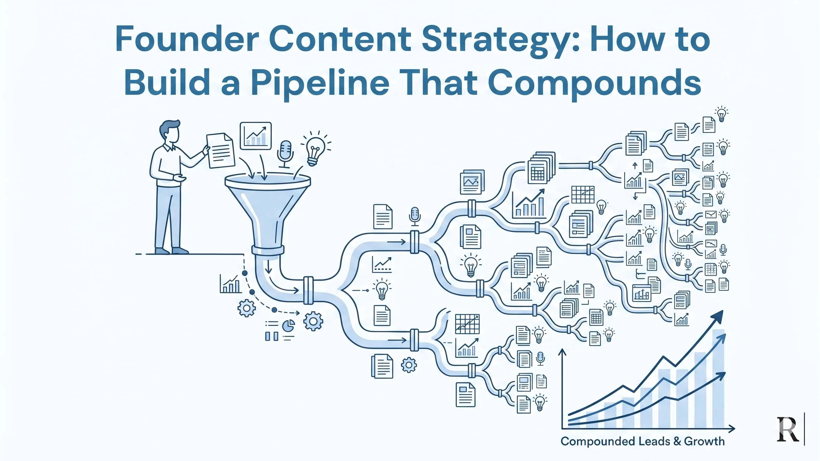 Founder Content Strategy: How to Build a Pipeline That Compounds