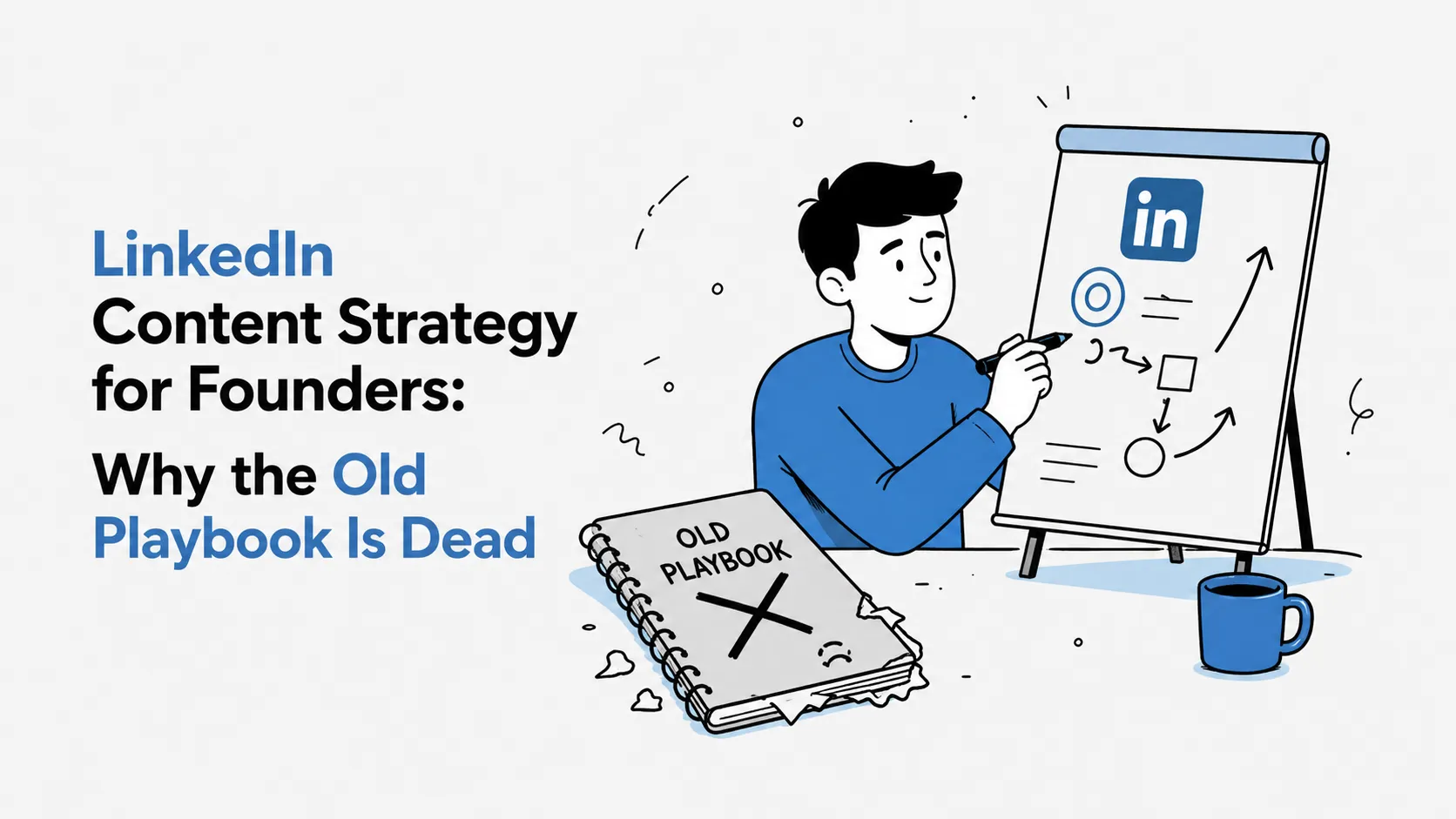LinkedIn Content Strategy for Founders: Why the Old Playbook Is Dead