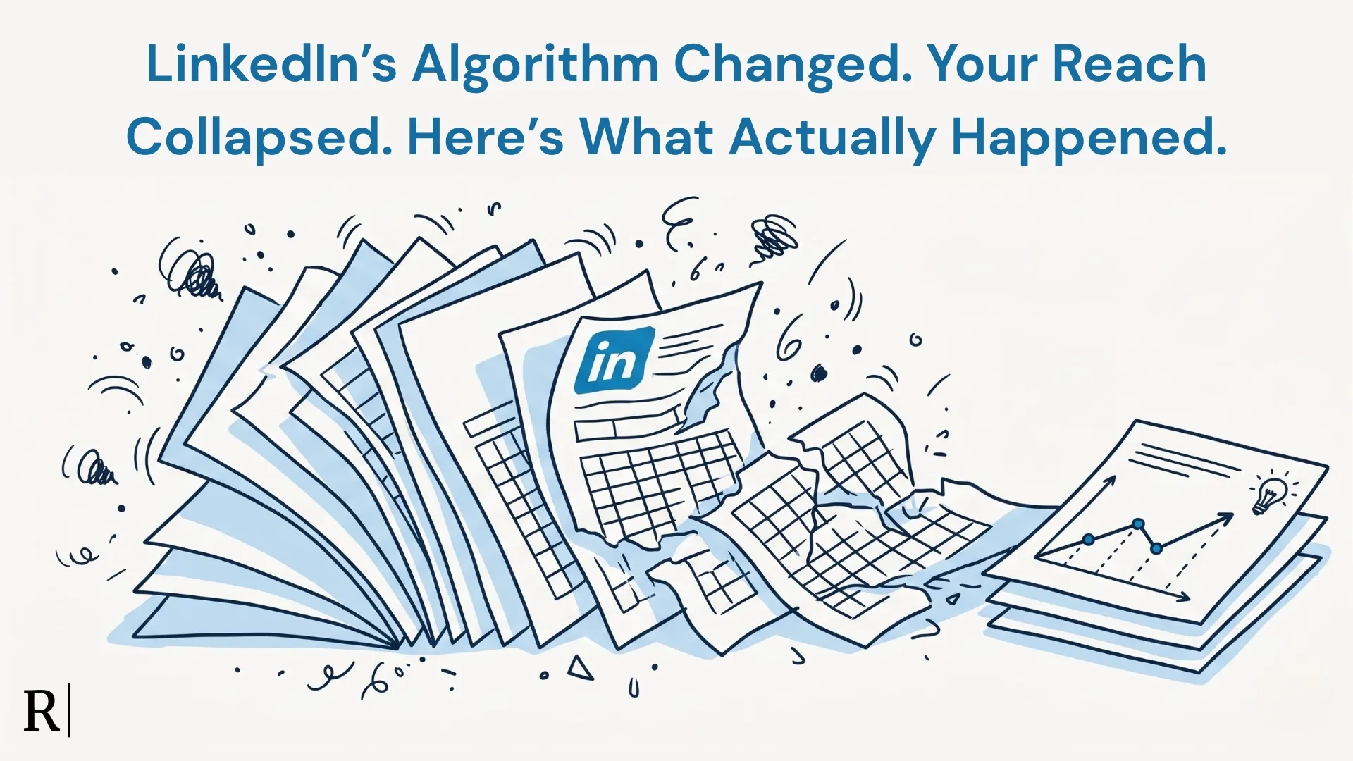 LinkedIn's Algorithm Changed. Your Reach Collapsed. Here's What Actually Happened.